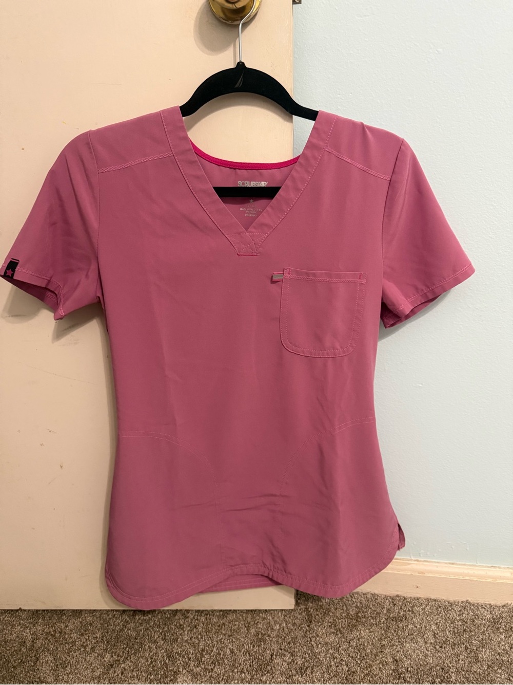 Scrubstar Pink Top